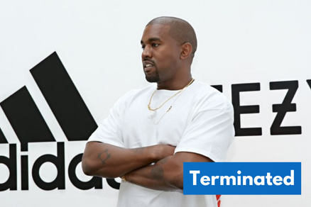 Kanye West Pays Hefty Price for His Controversy, Adidas Officially Terminated its Partnership with Kanye West