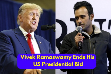 Vivek Ramaswamy Ends His US Presidential Bid